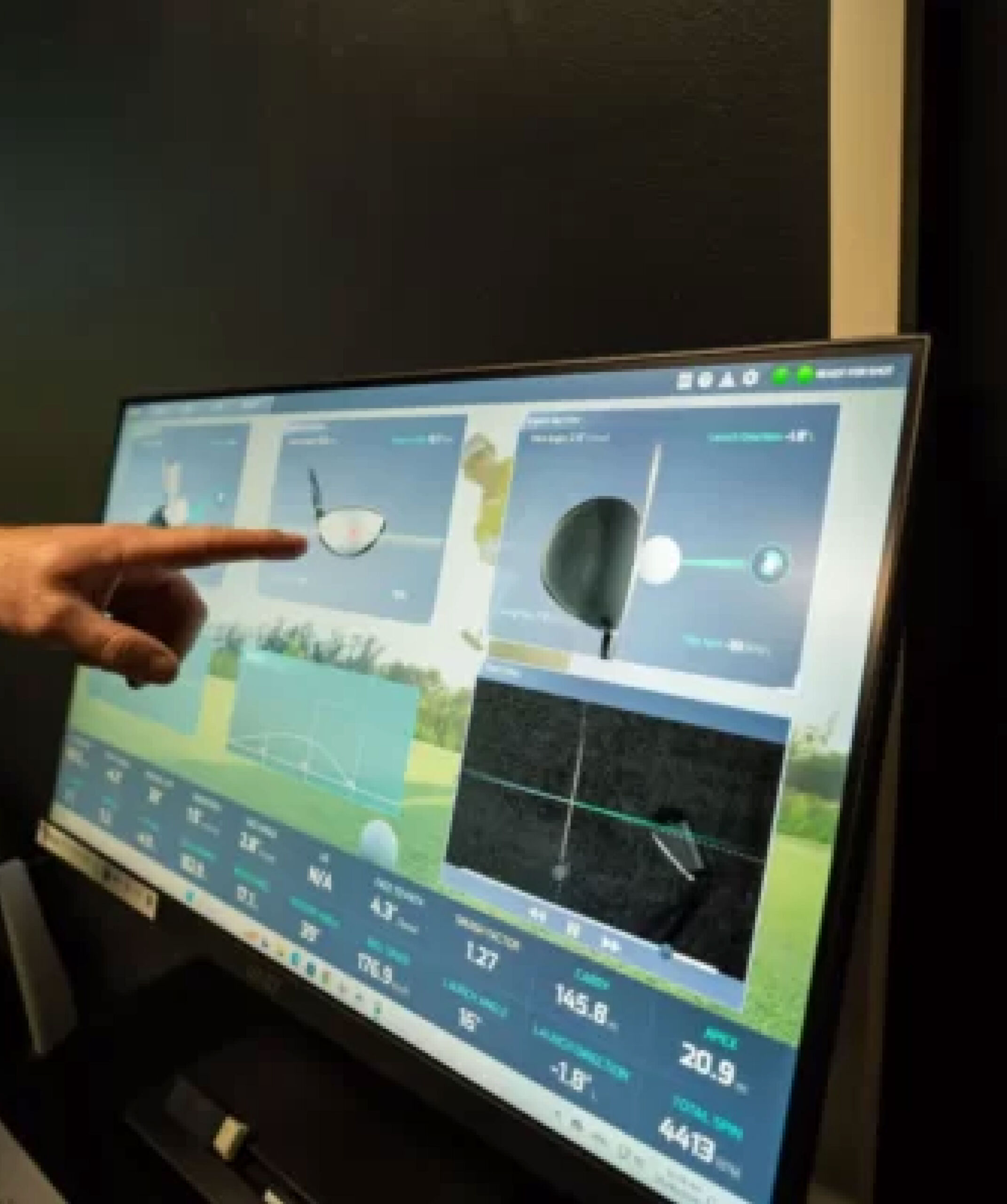 FlightScope Face Impact Location