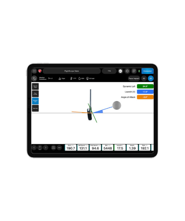 FlightScope Pro Package & Face Impact Location Add-On - Golf Technologies